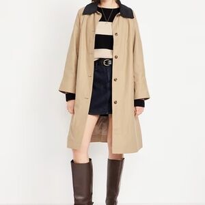 Old Navy Water-Resistant Long Barn Coat